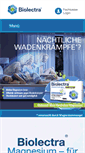 Mobile Screenshot of biolectra-magnesium.de